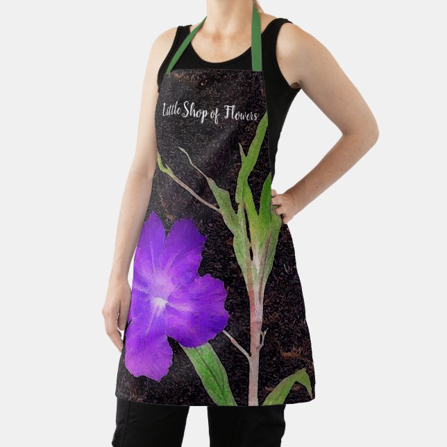 Mexican Petunia Purple Apron (Insitu)