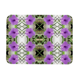 Mexican Petunias and Latticework Magnet