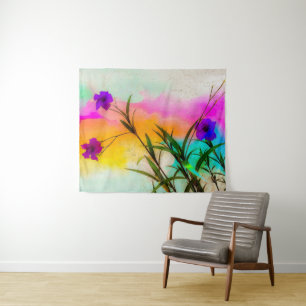 Mexican Petunias Love Colour Tapestry