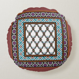 Mexican Pride 2 Design Round Cushion