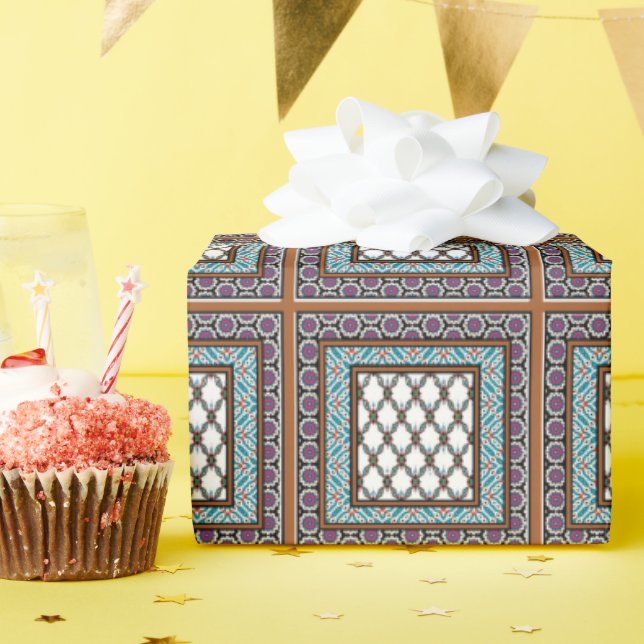 Mexican Pride 2 Design Wrapping Paper (Birthday Party)