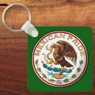 Mexican Pride (Eagle from Mexican Flag) Key Ring