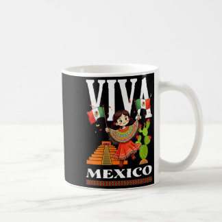 Mexican pride flag mexico roots heritage mexico  coffee mug