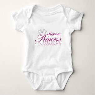 Mexican Princess Baby Bodysuit