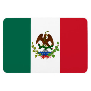 Mexican Republic Flag: 1824-1835, Santa Anna Magnet