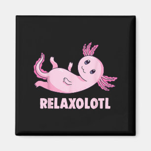 Mexican Salamander Axolotl Magnet