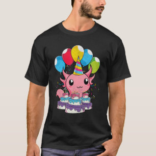 Mexican Salamander Birthday Party Amphibian Cute A T-Shirt