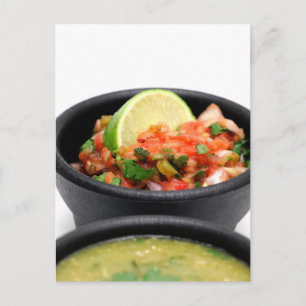 Mexican Salsa Postcard