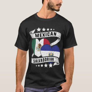 Mexican Salvadorian Half Salvadoran Half Mexican F T-Shirt