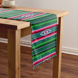 Mexican Sarape Pattern Table Runner