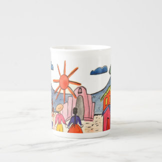 Mexican Scene Coffee Cup