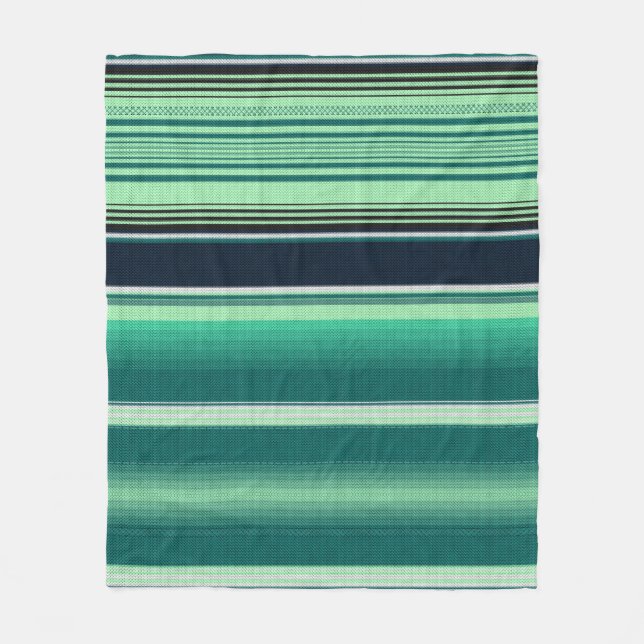 Mexican serape #2 fleece blanket (Front)