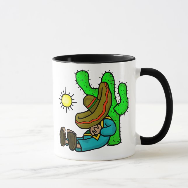 Mexican Siesta Funny Coffee Mug to Customise! (Right)