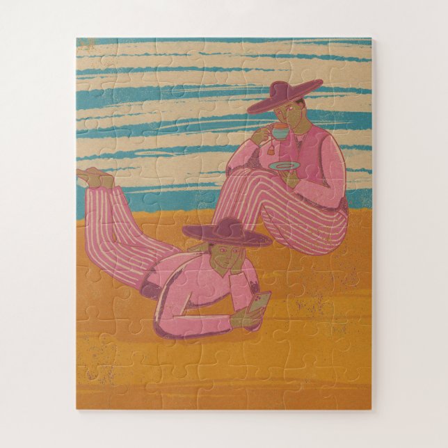 Mexican siesta jigsaw puzzle (Vertical)