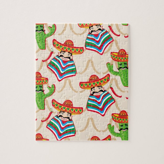 Mexican siesta jigsaw puzzle (Vertical)