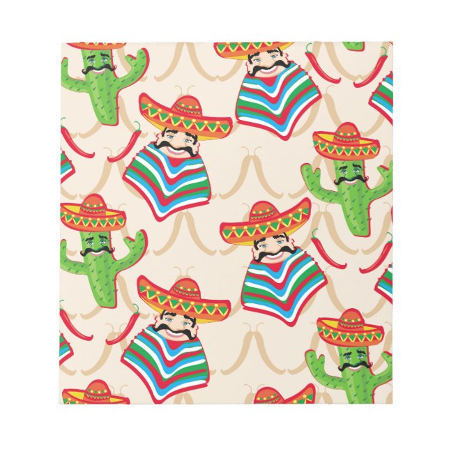 Mexican siesta notepad (Front)