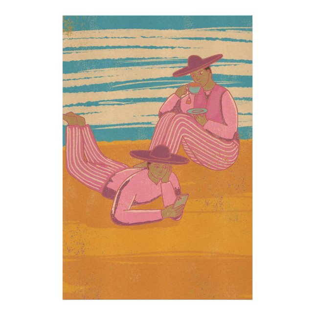 Mexican siesta photo print (Front)