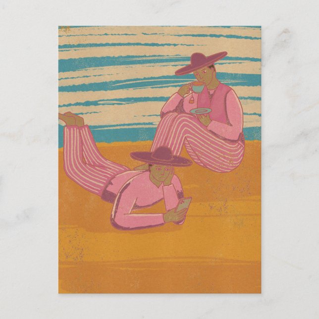 Mexican siesta postcard (Front)