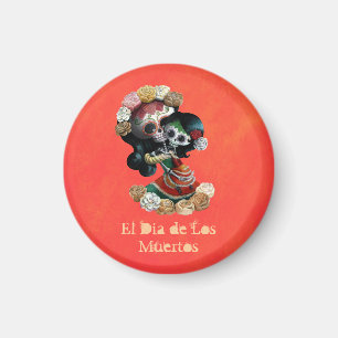 Mexican Skeleton Motherly Love Magnet