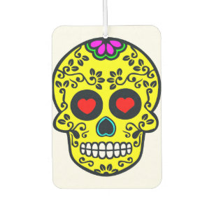 mexican skull Air Freshener Car