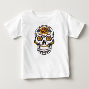 Mexican skull day of the dead baby T-Shirt