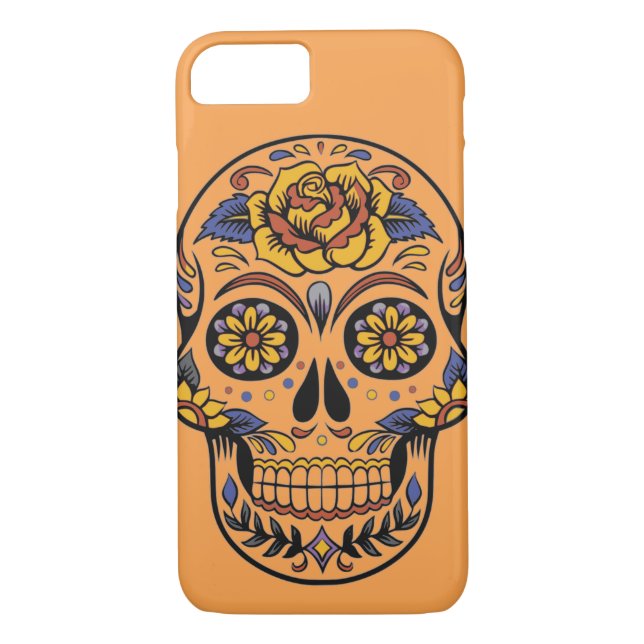 Mexican skull day of the dead Case-Mate iPhone case (Back)