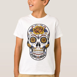 Mexican skull day of the dead T-Shirt