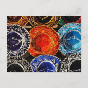 Mexican Sombreros Postcard