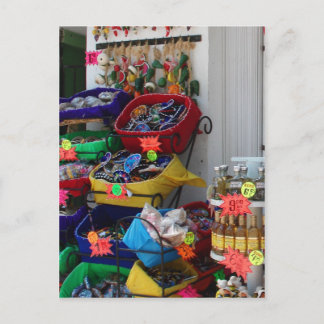 Mexican souvenirs postcard