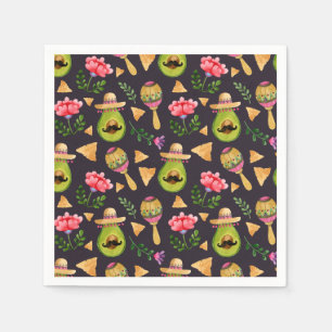 Mexican Spicy Fiesta Paper Napkin