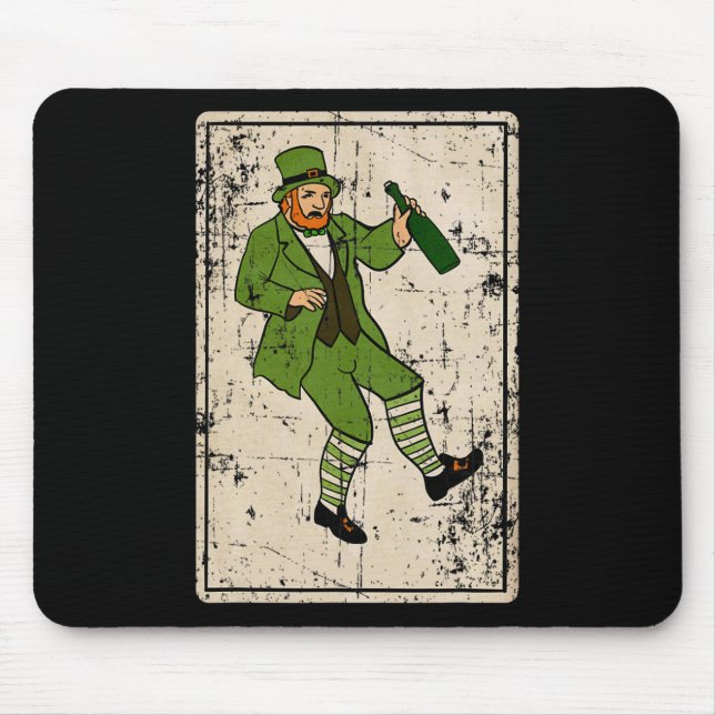 Mexican St Patricks Day And Cinco De Mayo Gift  Mouse Pad (Front)