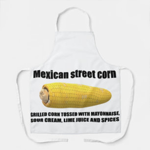Mexican Street Corn Apron, Medium Apron