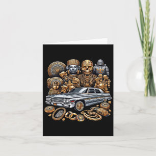Mexican Street Culture Lowrider Latino Cinco De Ma Card