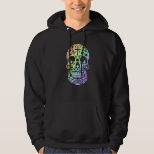 Mexican Sugar Skull Pride Calavera Day Dead Cinco Hoodie