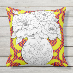 Mexican Summer Fiesta Outdoor Cushion