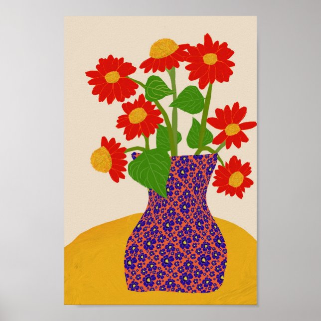 Mexican Sunflower Poster (Front)