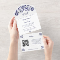 Mexican Talavera All in One with QR
