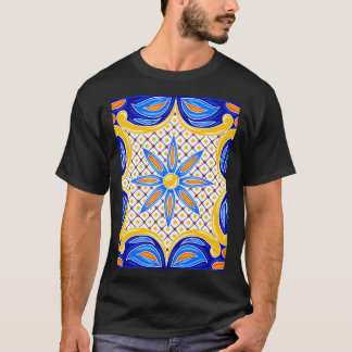 Mexican Talavera Ceramic Tile Pattern 1 T-Shirt