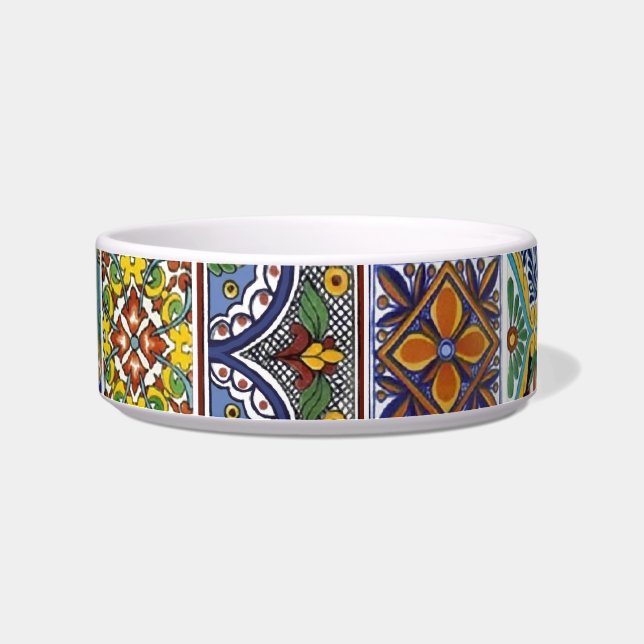 Mexican Talavera Tiles Bowl (Right)