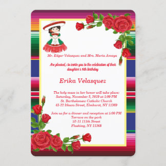 Mexican Theme Invitation