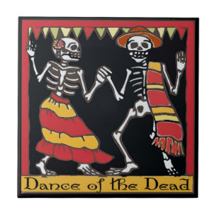 Mexican Tile, Dance of the Dead Tile
