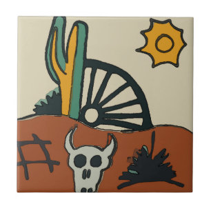 Mexican Tile, Western Desert, Tile
