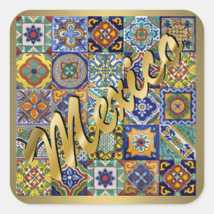 Mexican Tiles Sticker