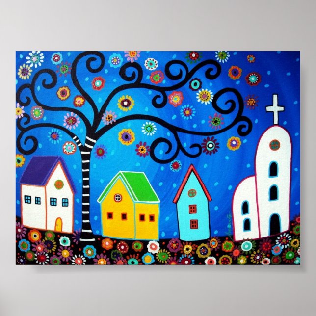 MEXICAN TOWN POSTERS (Front)