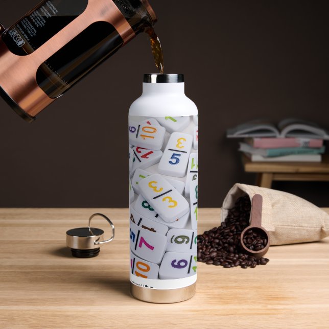 Mexican train winner water bottle (Coffee)