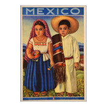 Mexican travel poster