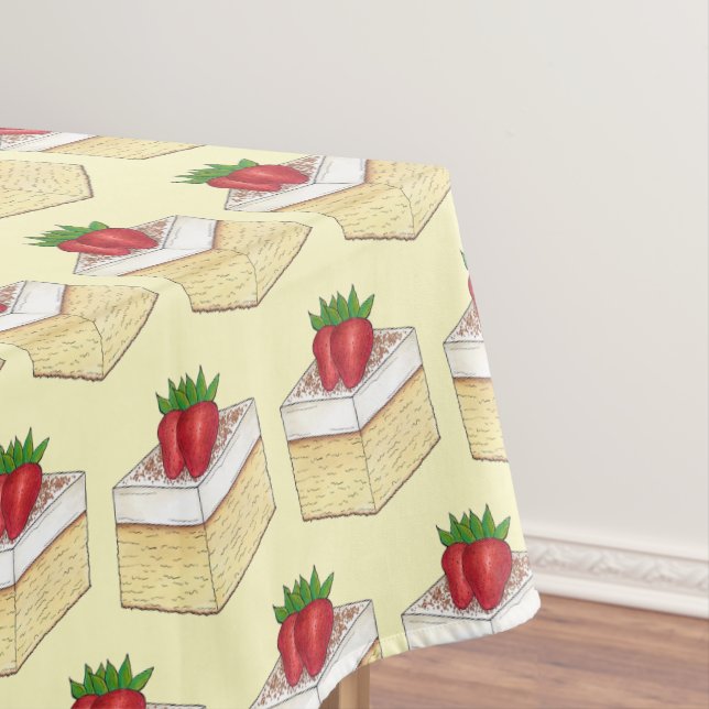 Mexican Tres Leches Cake Bake Sale Dessert Bakery Tablecloth (In Situ)