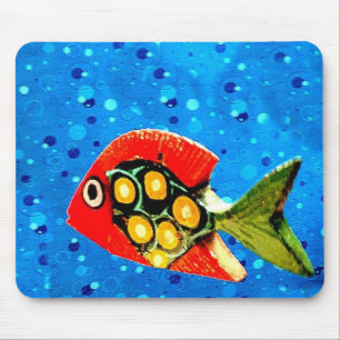 Mexican Tropical Fish Mousepad