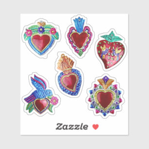Mexican Valentine Hearts