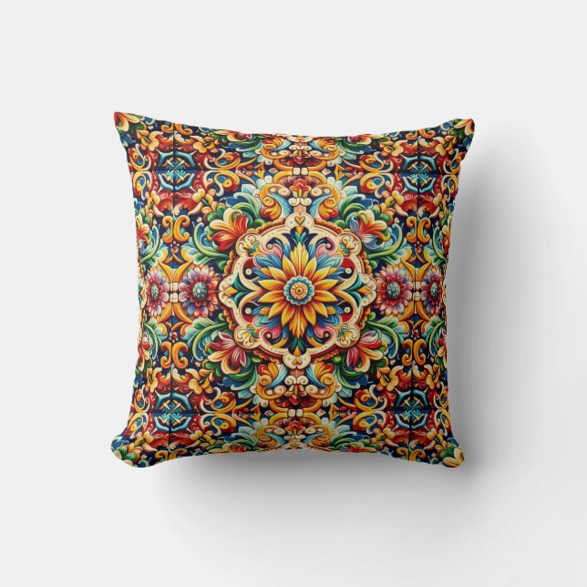 Mexican Villa Cushion (Front)